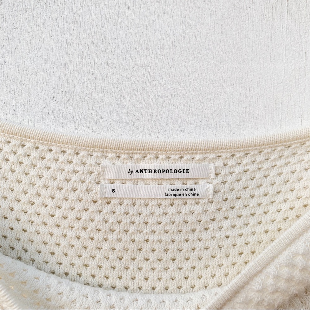 ANTHROPOLOGIE Emilia Pommed Knit Pullover Sweater - Picture 13 of 16